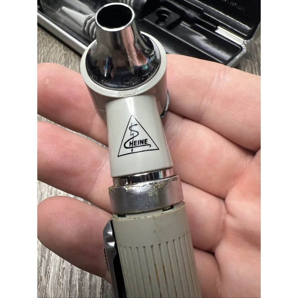 VTG HEINE Minilux Otoscope Medical ENT Western Germany As Is For Parts!